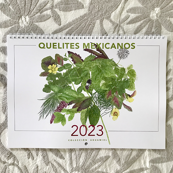 Calendario Quelites Mexicanos 2023